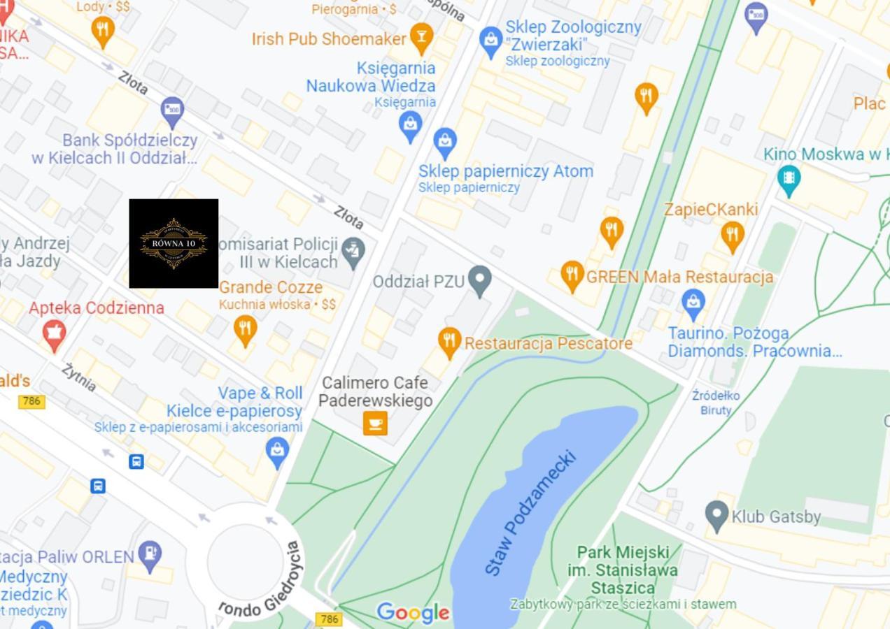 Apartament W Centrum Rowna 10 키엘체 외부 사진